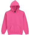 GD68B SF500B Gildan Kids SoftStyle® Midweight Hoodie Pink Lemonade colour image